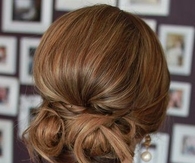 Curly hairstyle