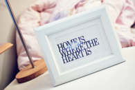 Home is where the heart is