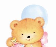 Cute Little Birthday Teddy Bear