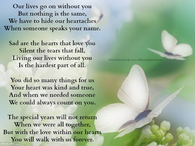 You will walk with us forever
