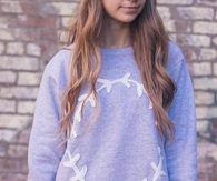 DIY Leaf Sweatshirt