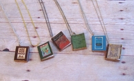DIY Book Pendants