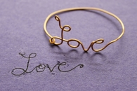 DIY Wire Word Accessories
