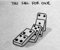 You fall for one, they fall for another