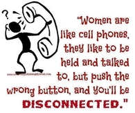 women are like cell phones