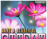 Have a beautiful Sunday