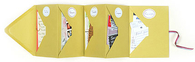 Envelope accordion book