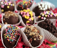 Cookie dough truffles