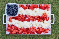 Memorial Day Fruit Cake