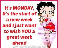 It's Monday