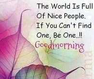 Good Morning
