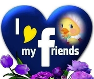 I love my Facebook friends