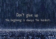 dont give up