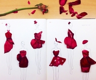 Floral fashion illustrations