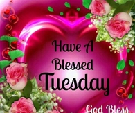 have a blessed tuesday