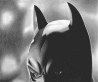 drawing of the DARK KNIGHT