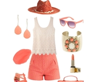 Pretty in Peach Summer Ensemble