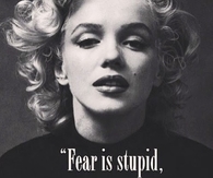 Fear is stupid, so are regrets