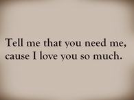 i love you so much