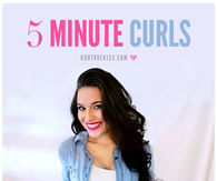 DIY 5 Minute Curls