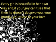 every girl is beautiful