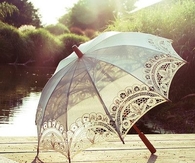 Lace umbrella