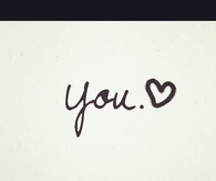 You