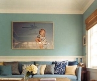 Blue home decor