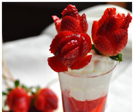 Strawberry bouquets