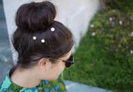 Pearl hairpins