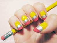 Pencil nails
