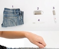 DIY Torn Jeans