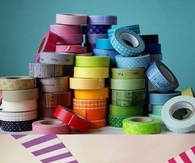DIY Washi Tape Ceiling Fan