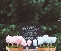 Cotton candy stand
