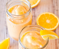 Orange smoothies