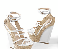 Wedge Sandals with Ankle Wrap