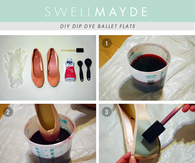 DIY Ombre Flats