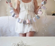 Decorative Paper Cups Garland