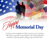 Happy Memorial Day