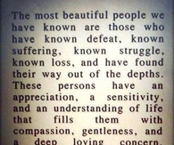 Beautiful People do not just Happen