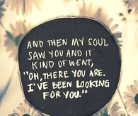 I've been looking for you