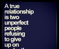 A true relationship