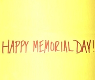 Happy Memorial Day