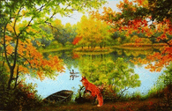 Fox at the Lake Animated