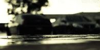 Plopping rain drops