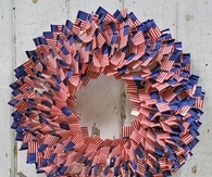 Memorial Day Stars & Stripes Wreath