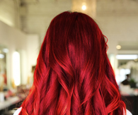 Long Wavy Red Hair