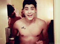 Zayn smiling