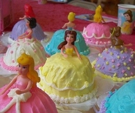 Princess cupcakes