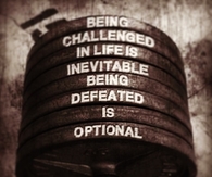 Being defeated is optional